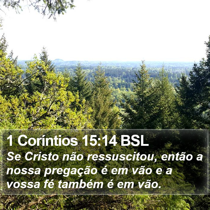 1 Coríntios 15:14 BSL Bible Study
