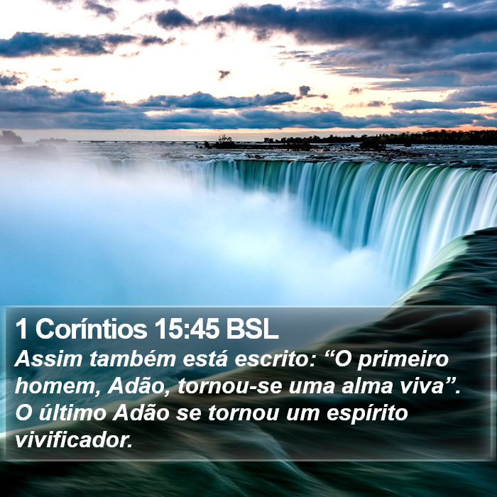 1 Coríntios 15:45 BSL Bible Study