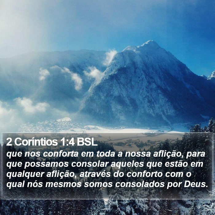 2 Coríntios 1:4 BSL Bible Study