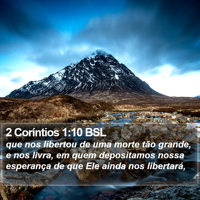 2 Coríntios 1:10 BSL Bible Study