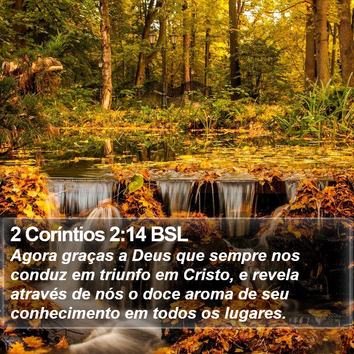 2 Coríntios 2:14 BSL Bible Study