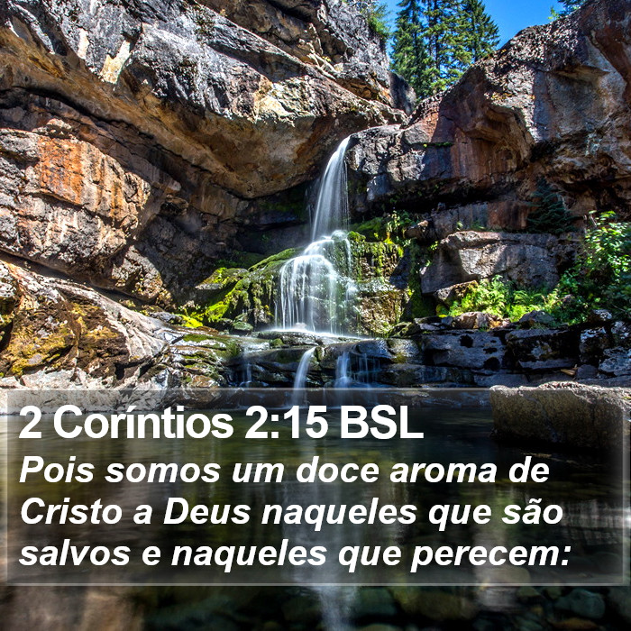 2 Coríntios 2:15 BSL Bible Study