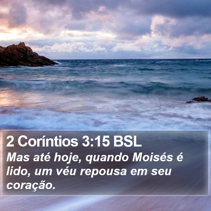 2 Coríntios 3:15 BSL Bible Study
