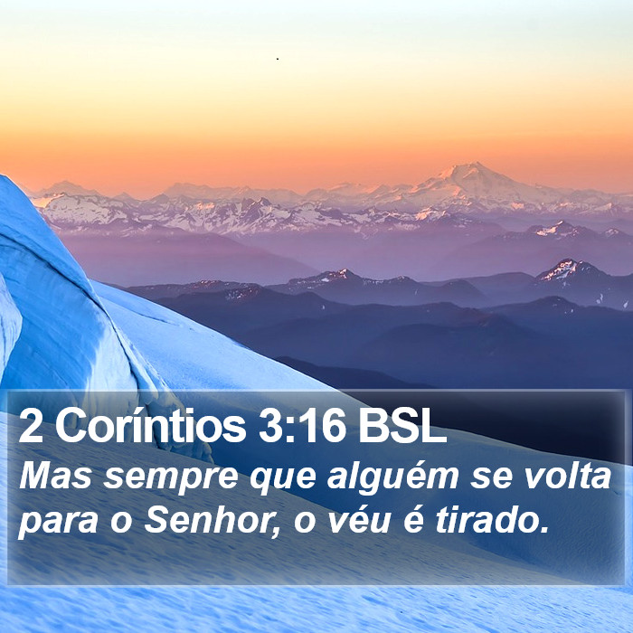 2 Coríntios 3:16 BSL Bible Study