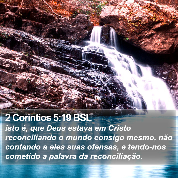 2 Coríntios 5:19 BSL Bible Study