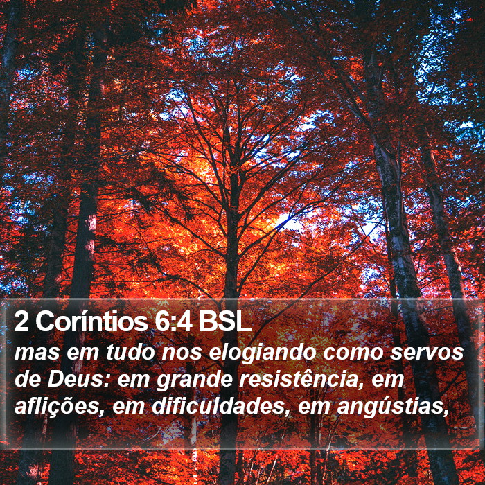 2 Coríntios 6:4 BSL Bible Study