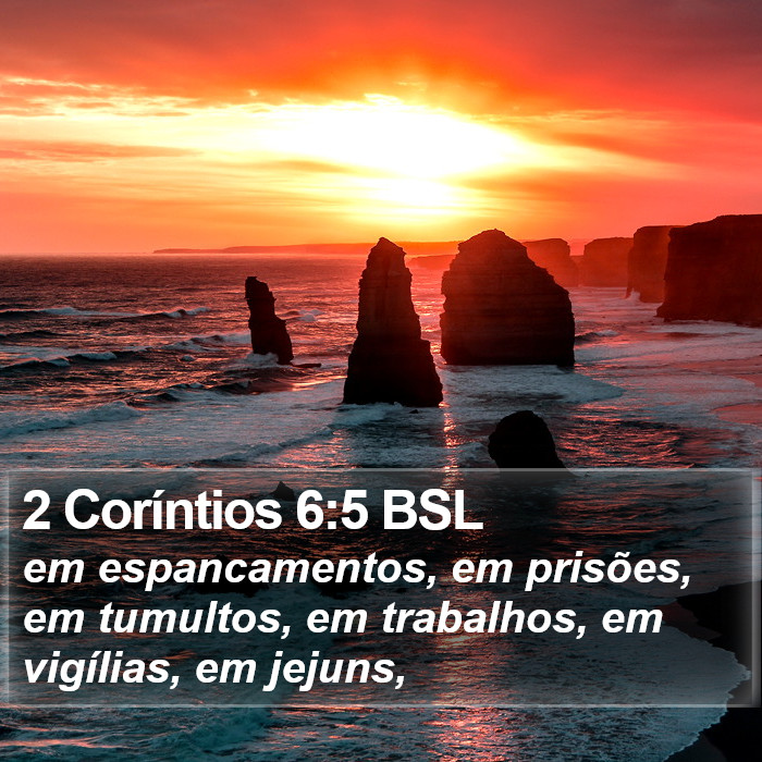 2 Coríntios 6:5 BSL Bible Study