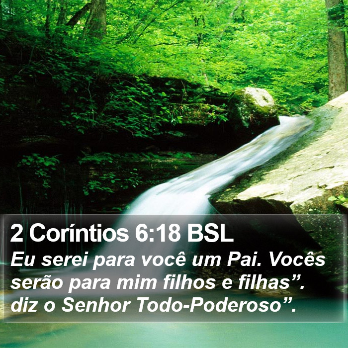 2 Coríntios 6:18 BSL Bible Study