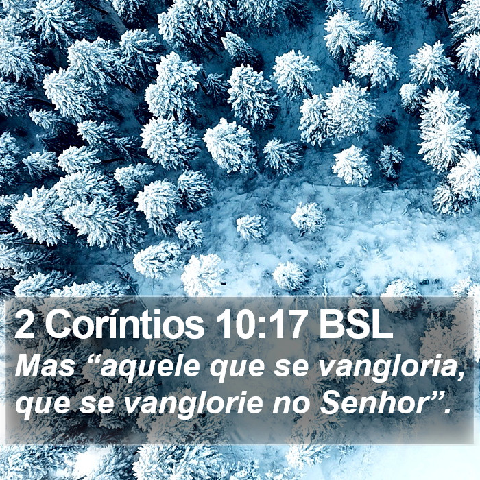 2 Coríntios 10:17 BSL Bible Study