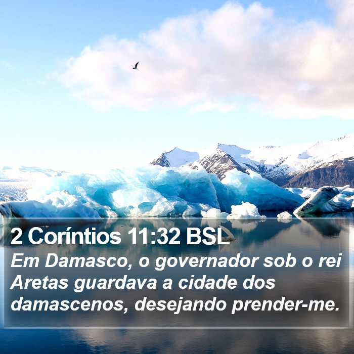 2 Coríntios 11:32 BSL Bible Study