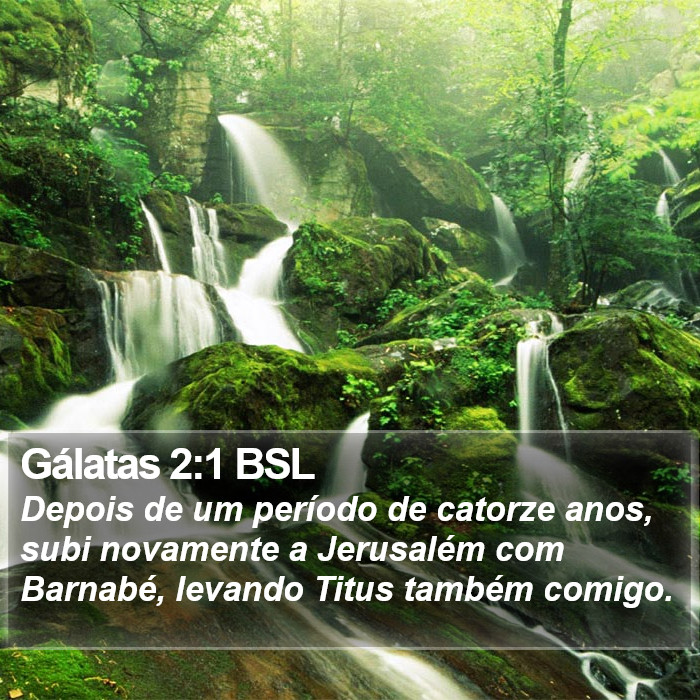 Gálatas 2:1 BSL Bible Study