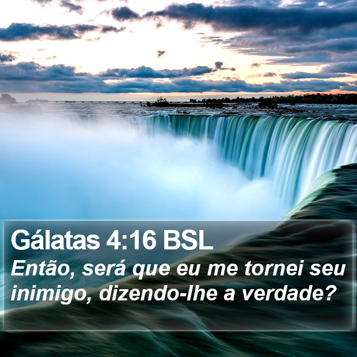 Gálatas 4:16 BSL Bible Study