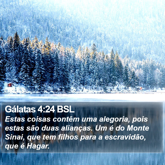 Gálatas 4:24 BSL Bible Study