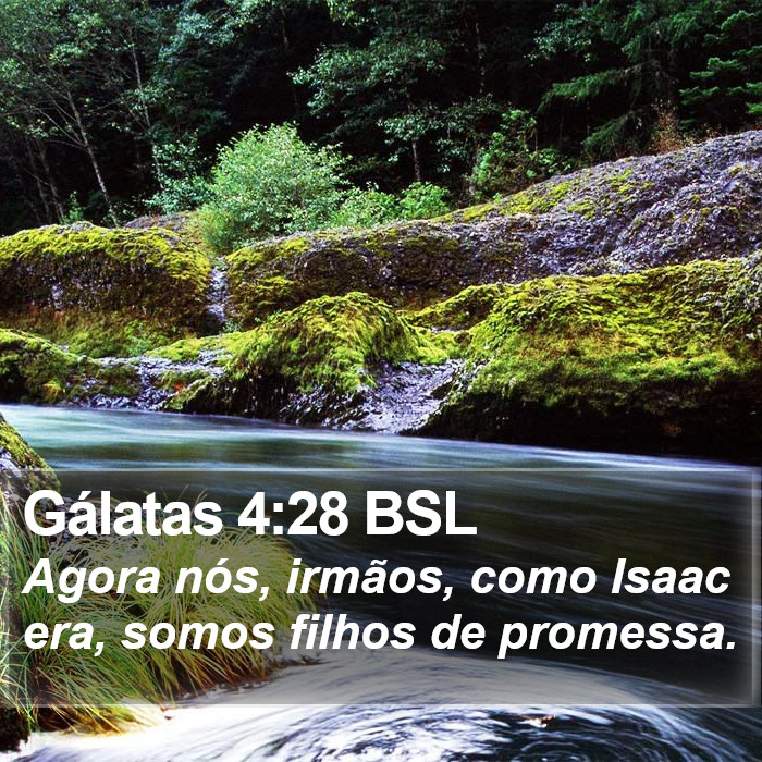 Gálatas 4:28 BSL Bible Study