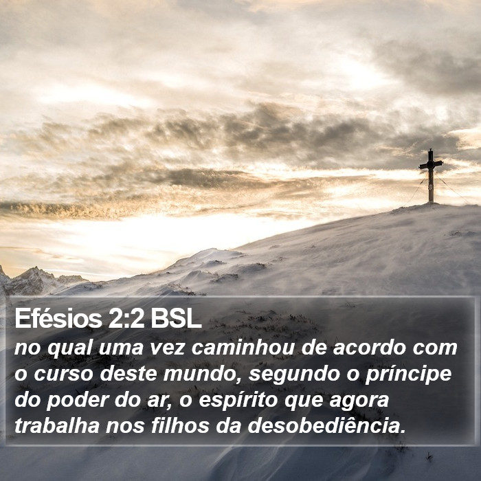 Efésios 2:2 BSL Bible Study