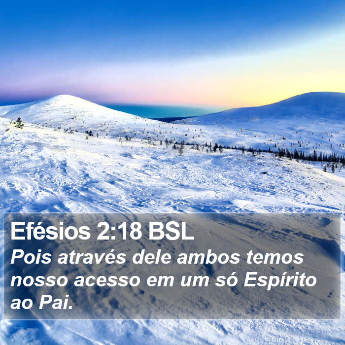 Efésios 2:18 BSL Bible Study