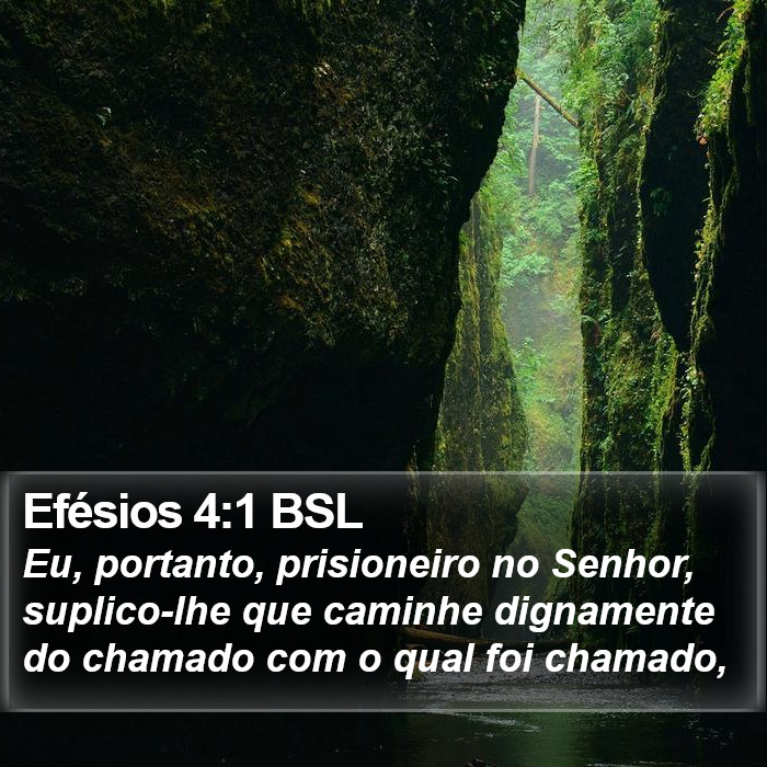 Efésios 4:1 BSL Bible Study