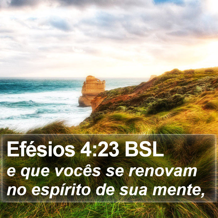 Efésios 4:23 BSL Bible Study