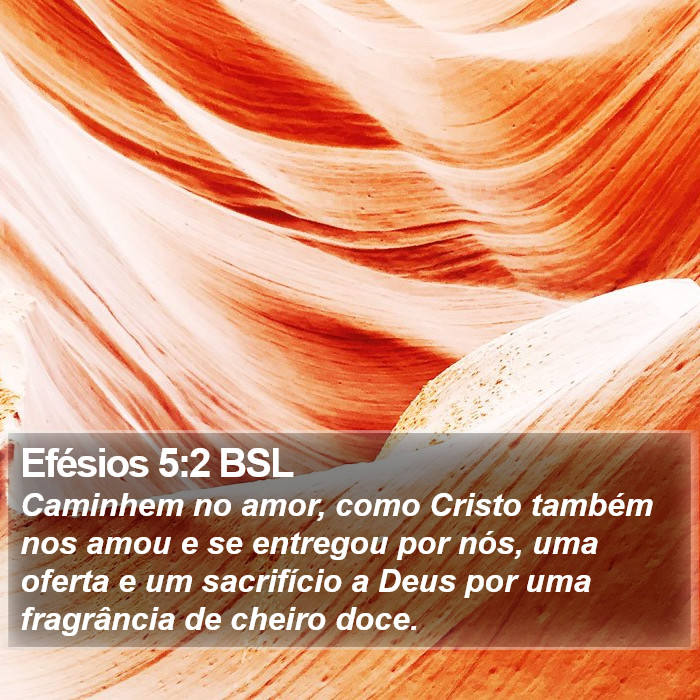 Efésios 5:2 BSL Bible Study