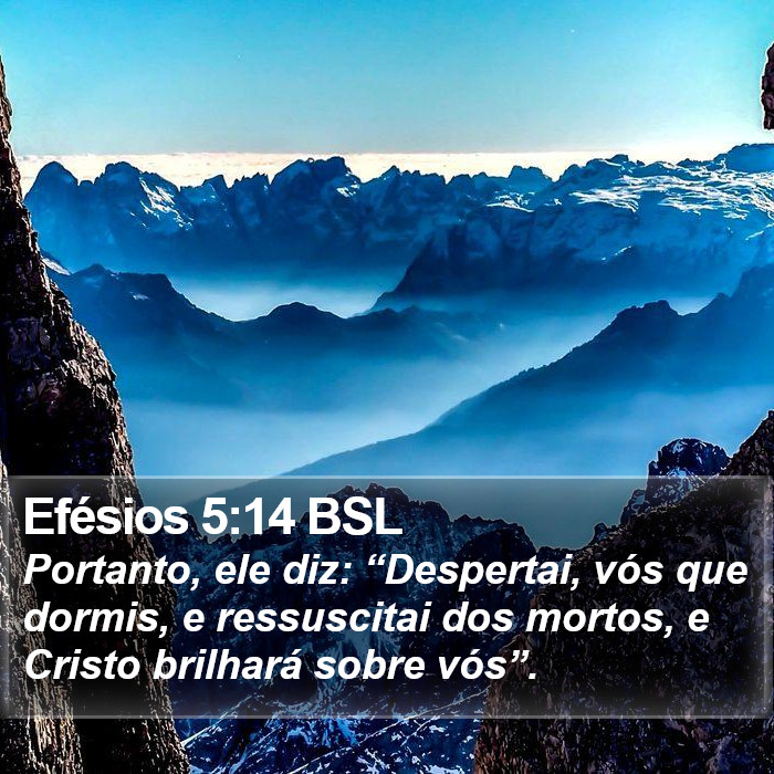 Efésios 5:14 BSL Bible Study