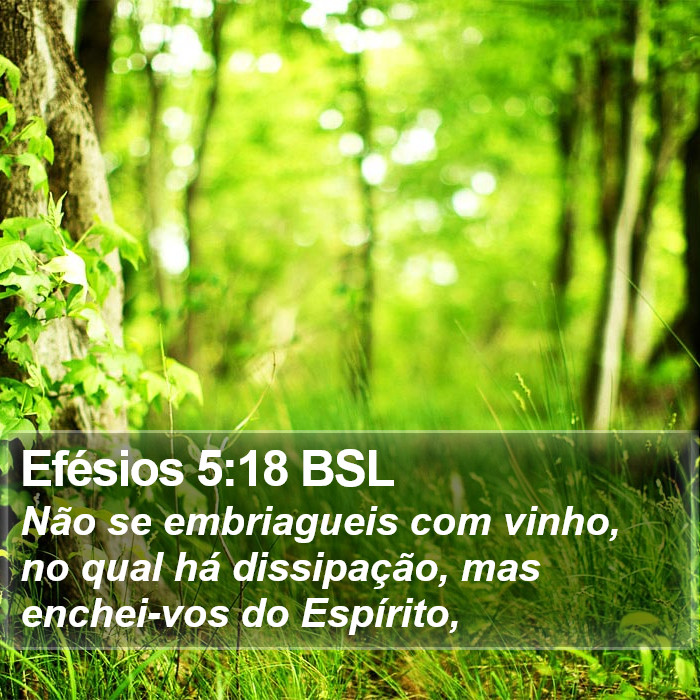 Efésios 5:18 BSL Bible Study