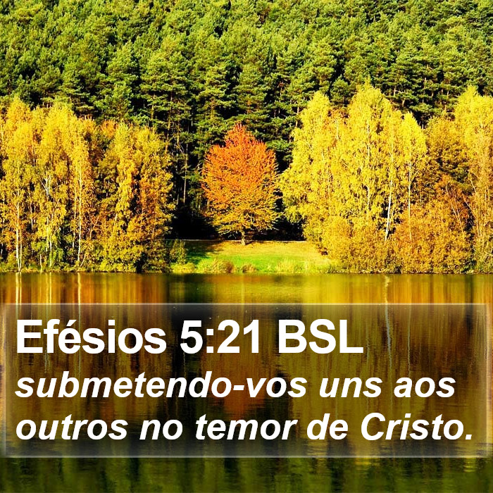 Efésios 5:21 BSL Bible Study