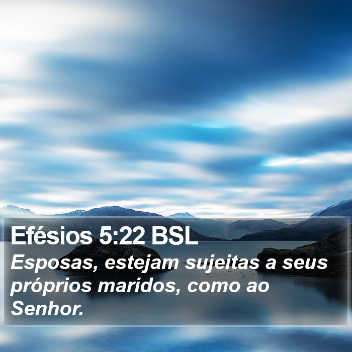 Efésios 5:22 BSL Bible Study