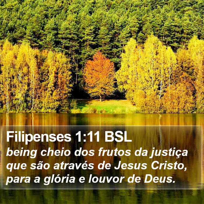 Filipenses 1:11 BSL Bible Study