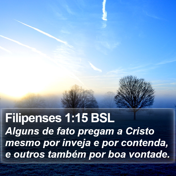 Filipenses 1:15 BSL Bible Study