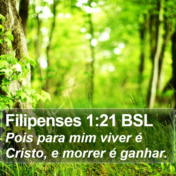 Filipenses 1:21 BSL Bible Study