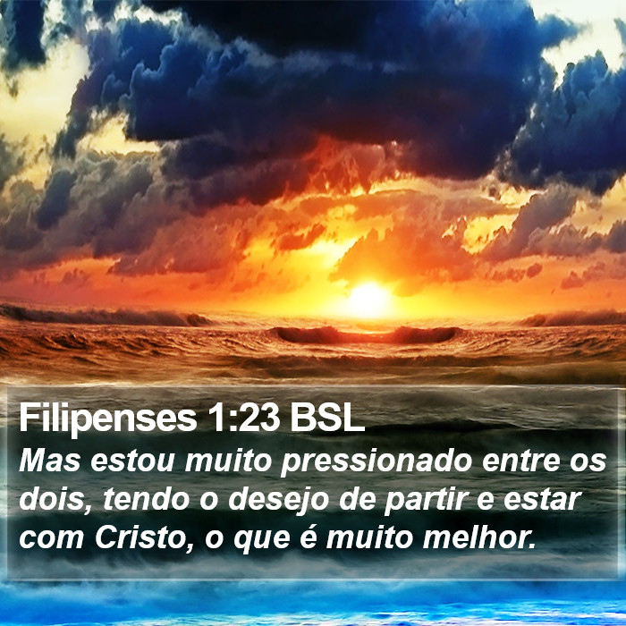 Filipenses 1:23 BSL Bible Study