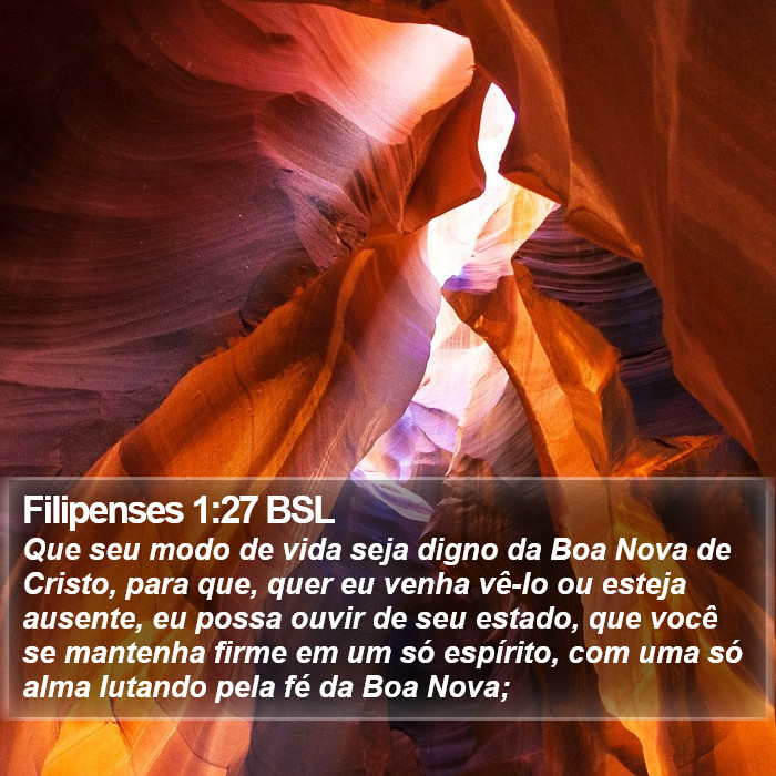 Filipenses 1:27 BSL Bible Study