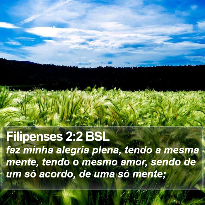 Filipenses 2:2 BSL Bible Study