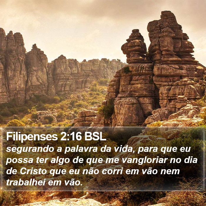 Filipenses 2:16 BSL Bible Study