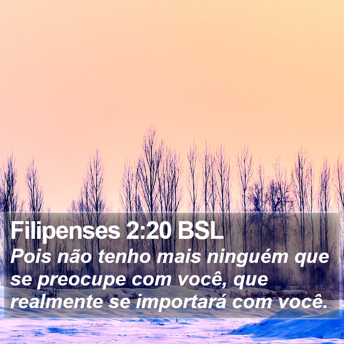 Filipenses 2:20 BSL Bible Study