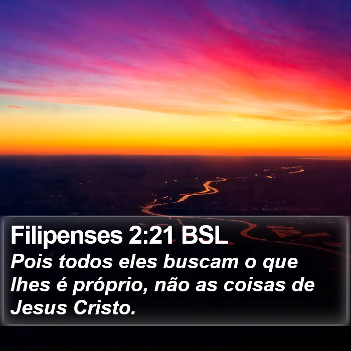 Filipenses 2:21 BSL Bible Study