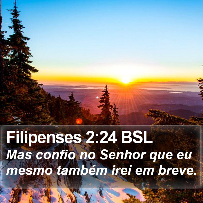 Filipenses 2:24 BSL Bible Study