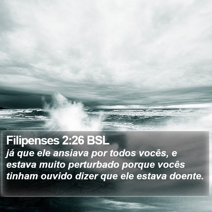 Filipenses 2:26 BSL Bible Study