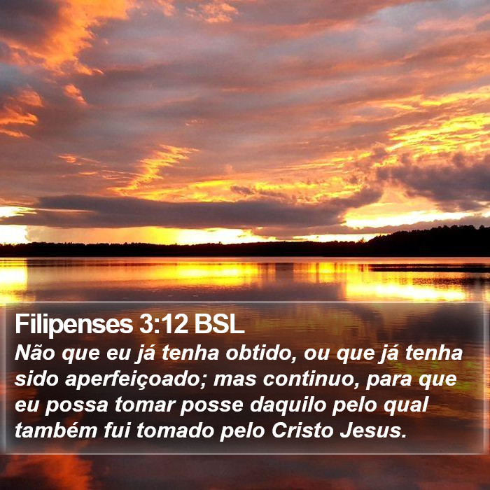 Filipenses 3:12 BSL Bible Study