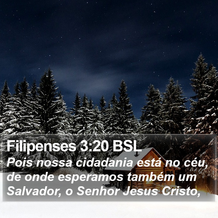 Filipenses 3:20 BSL Bible Study