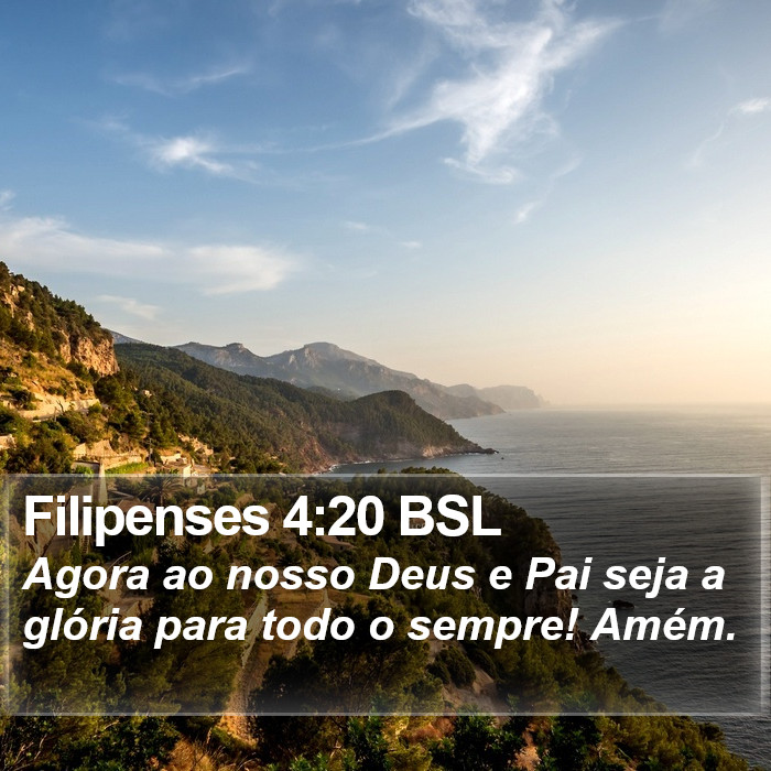 Filipenses 4:20 BSL Bible Study