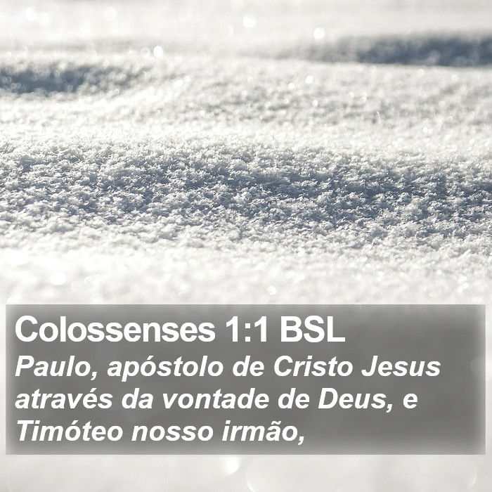 Colossenses 1:1 BSL Bible Study