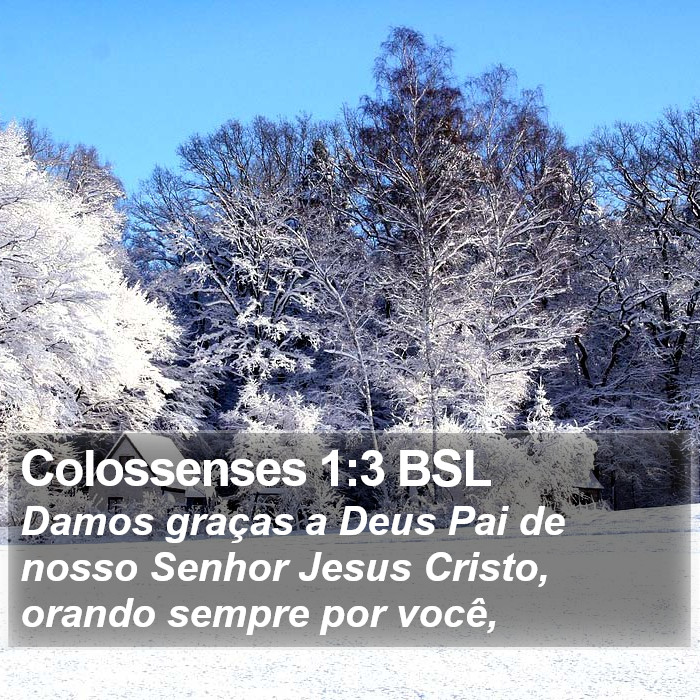 Colossenses 1:3 BSL Bible Study