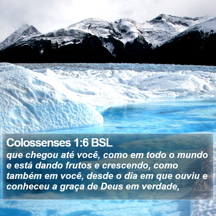 Colossenses 1:6 BSL Bible Study