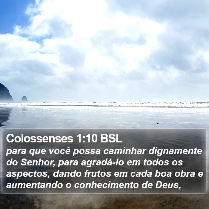 Colossenses 1:10 BSL Bible Study