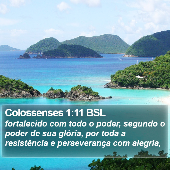 Colossenses 1:11 BSL Bible Study