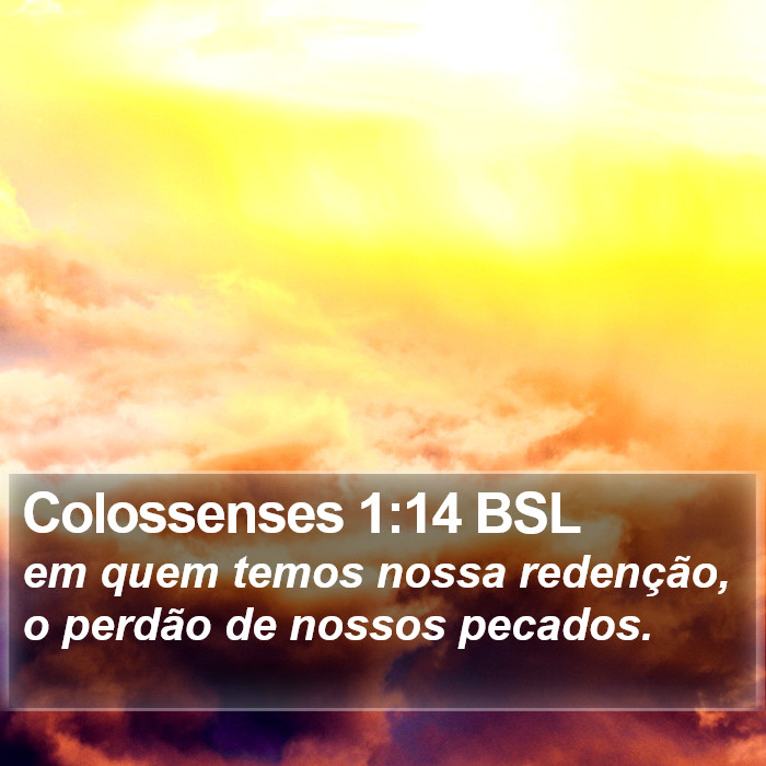 Colossenses 1:14 BSL Bible Study