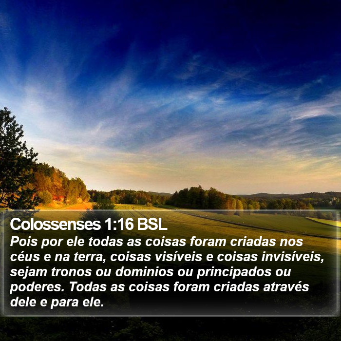 Colossenses 1:16 BSL Bible Study