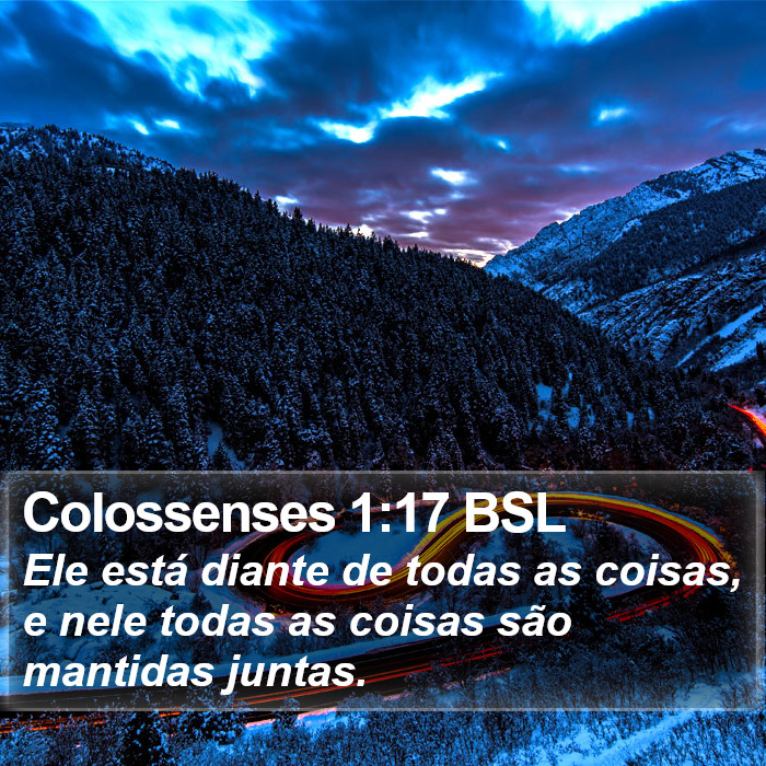 Colossenses 1:17 BSL Bible Study