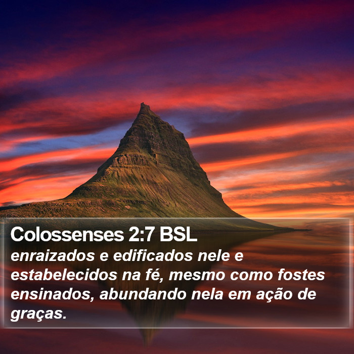 Colossenses 2:7 BSL Bible Study